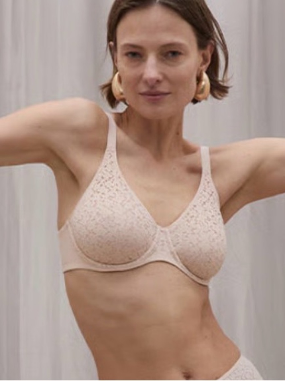 Chantelle Norah Comfort Underwire Bra - Nude Blush